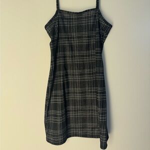 Black & White plaid dress